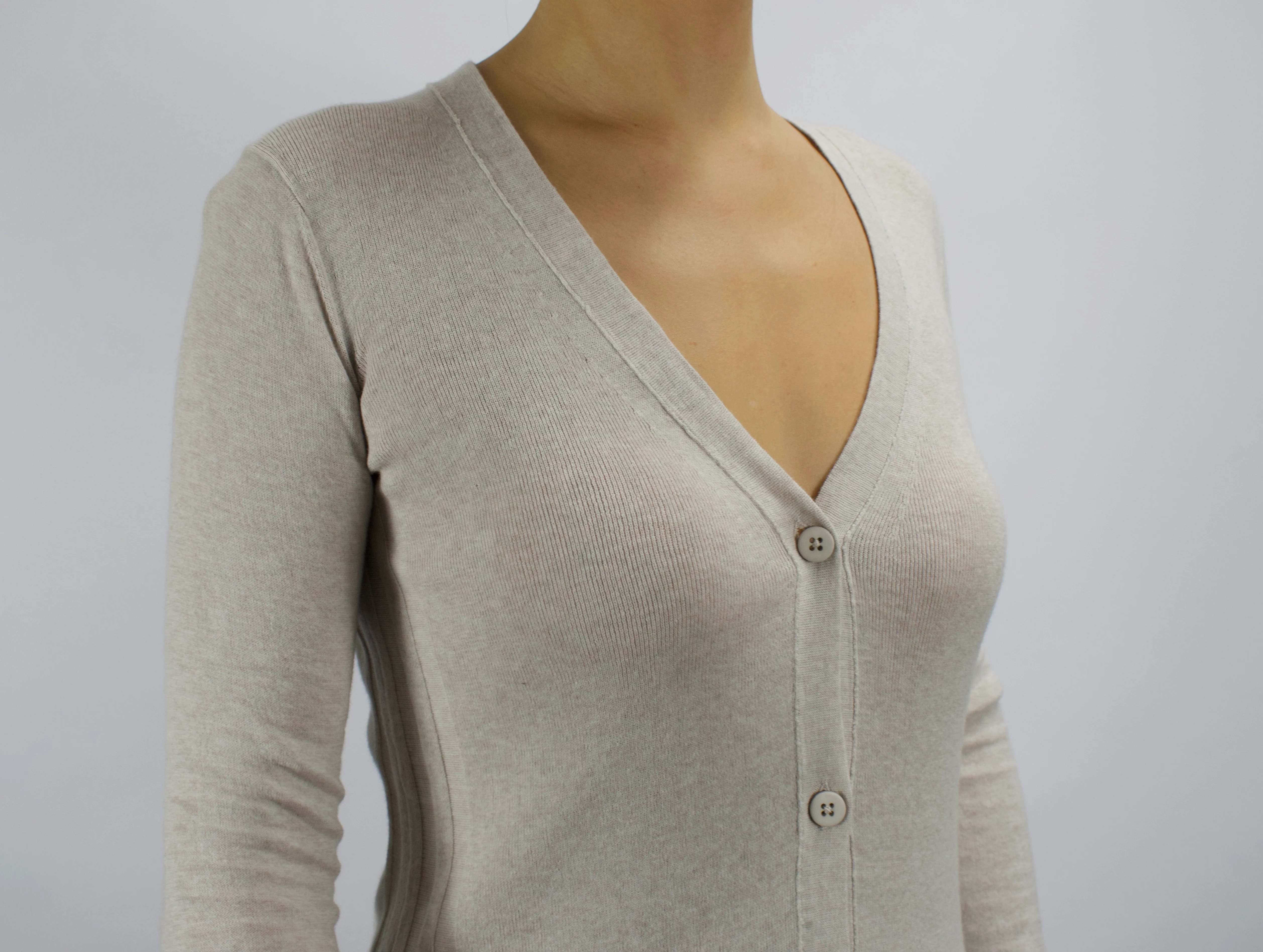 100% Cotton Long Cardigan - Image 3