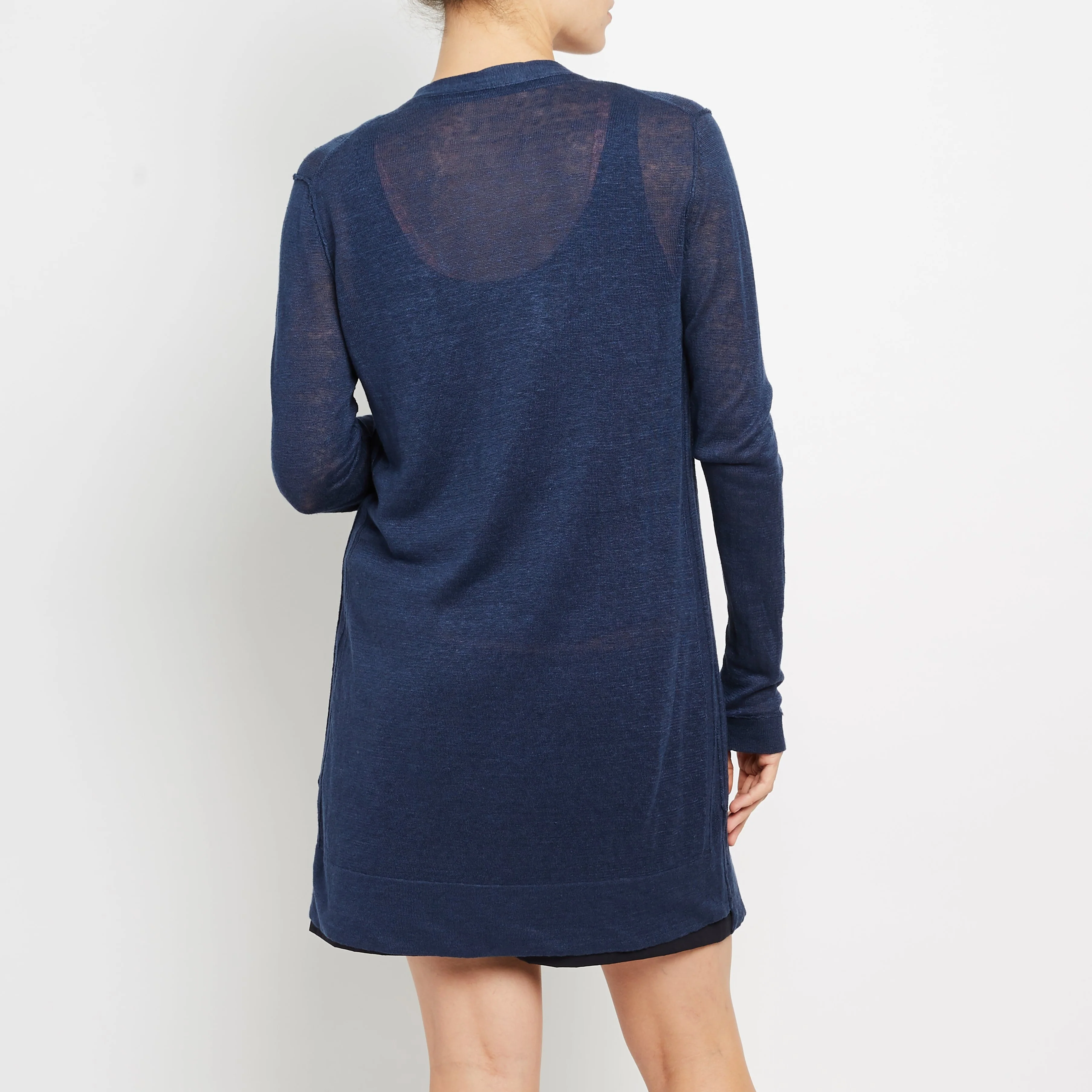 100% Linen Cardigan - Image 3