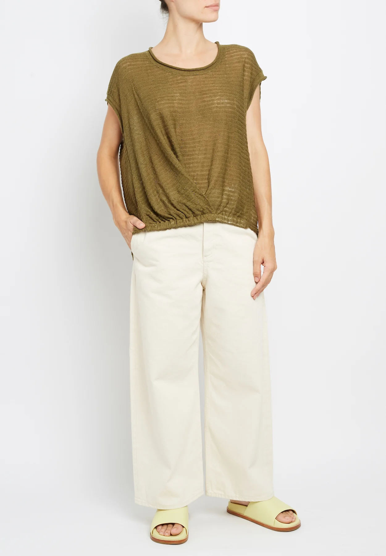 100% Linen Cocoon