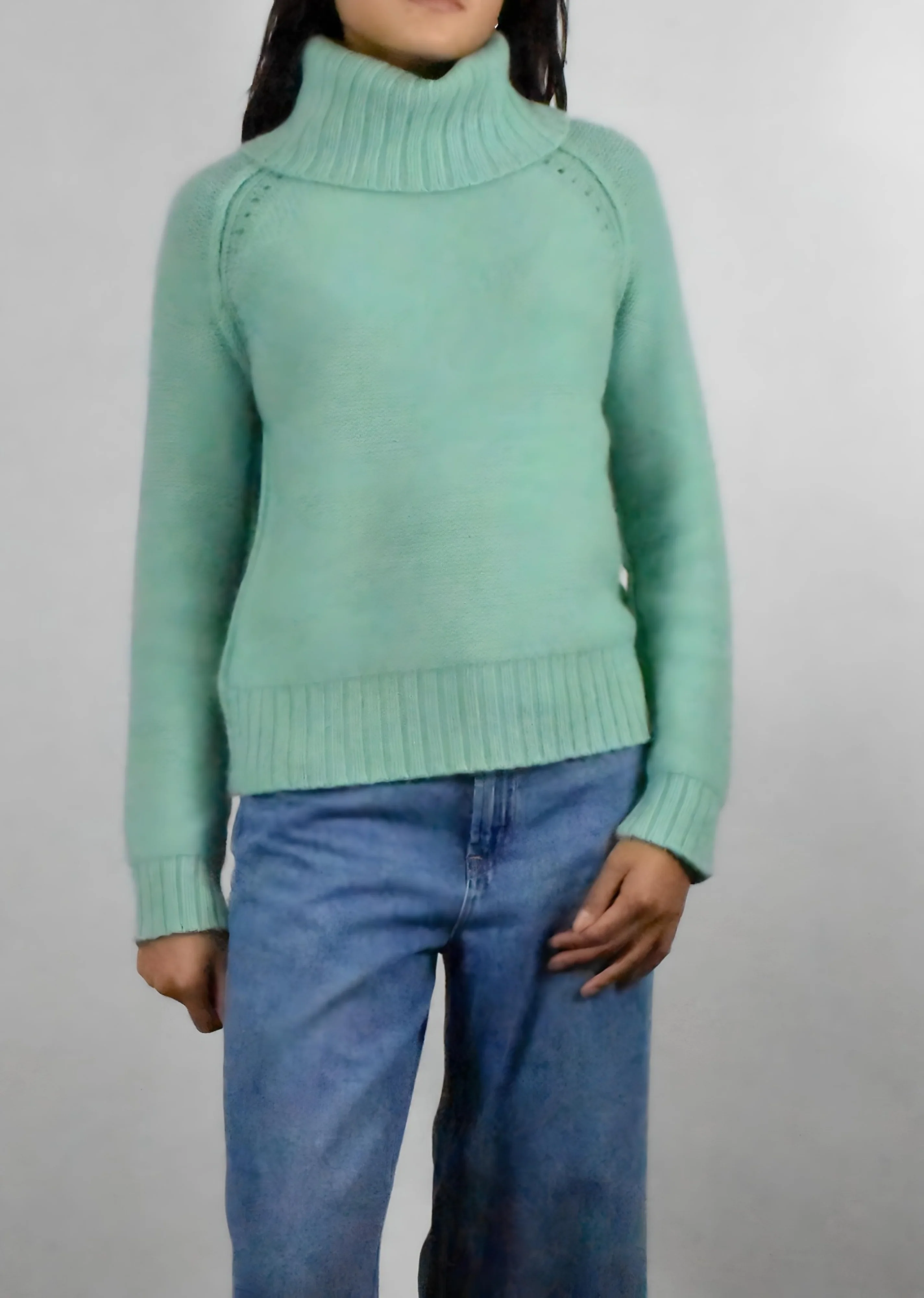 Chunky Cozy Cashmere Luxe Turtleneck - Image 4