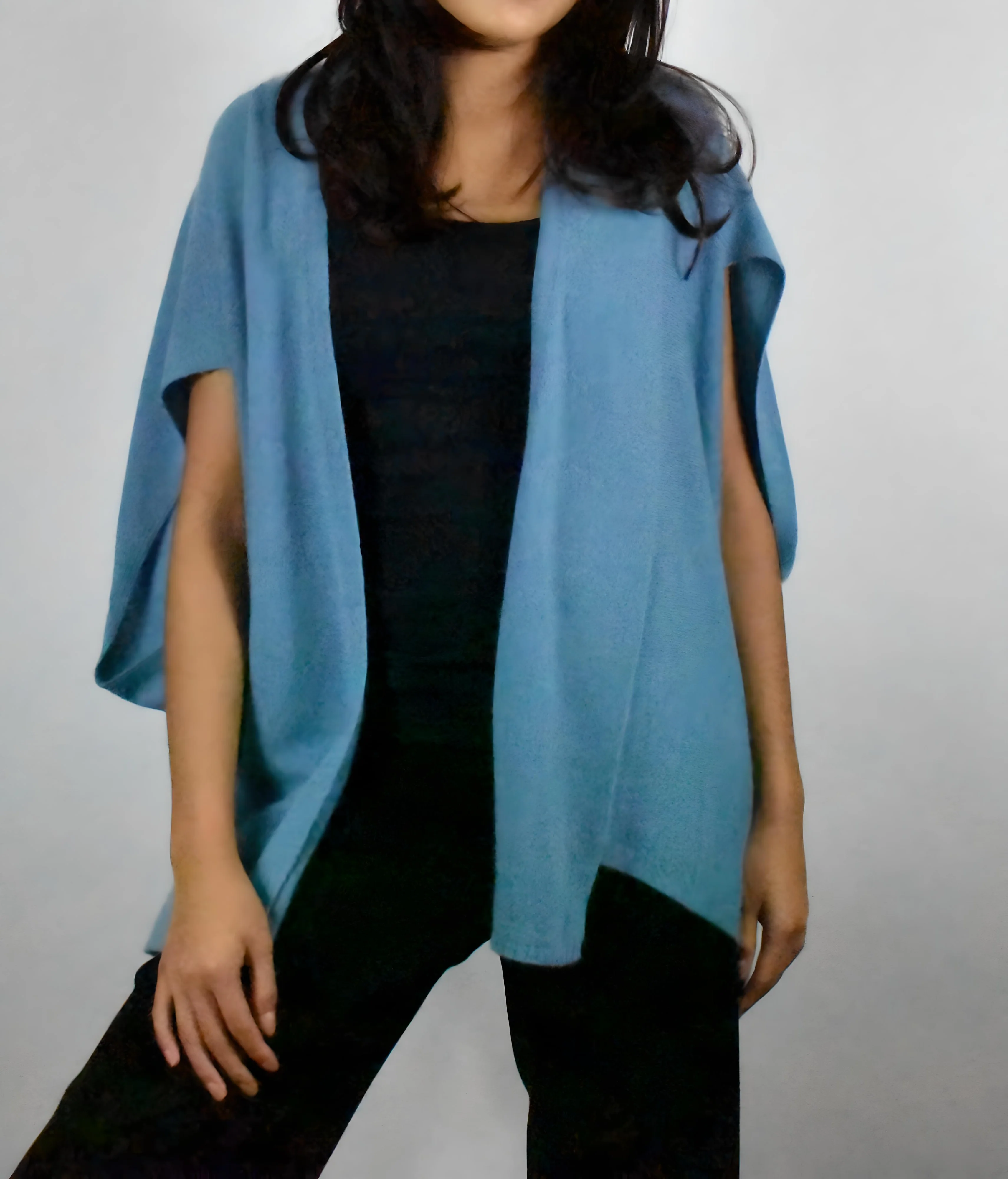 100% Premium Cashmere Cocoon Cardigan - Image 14