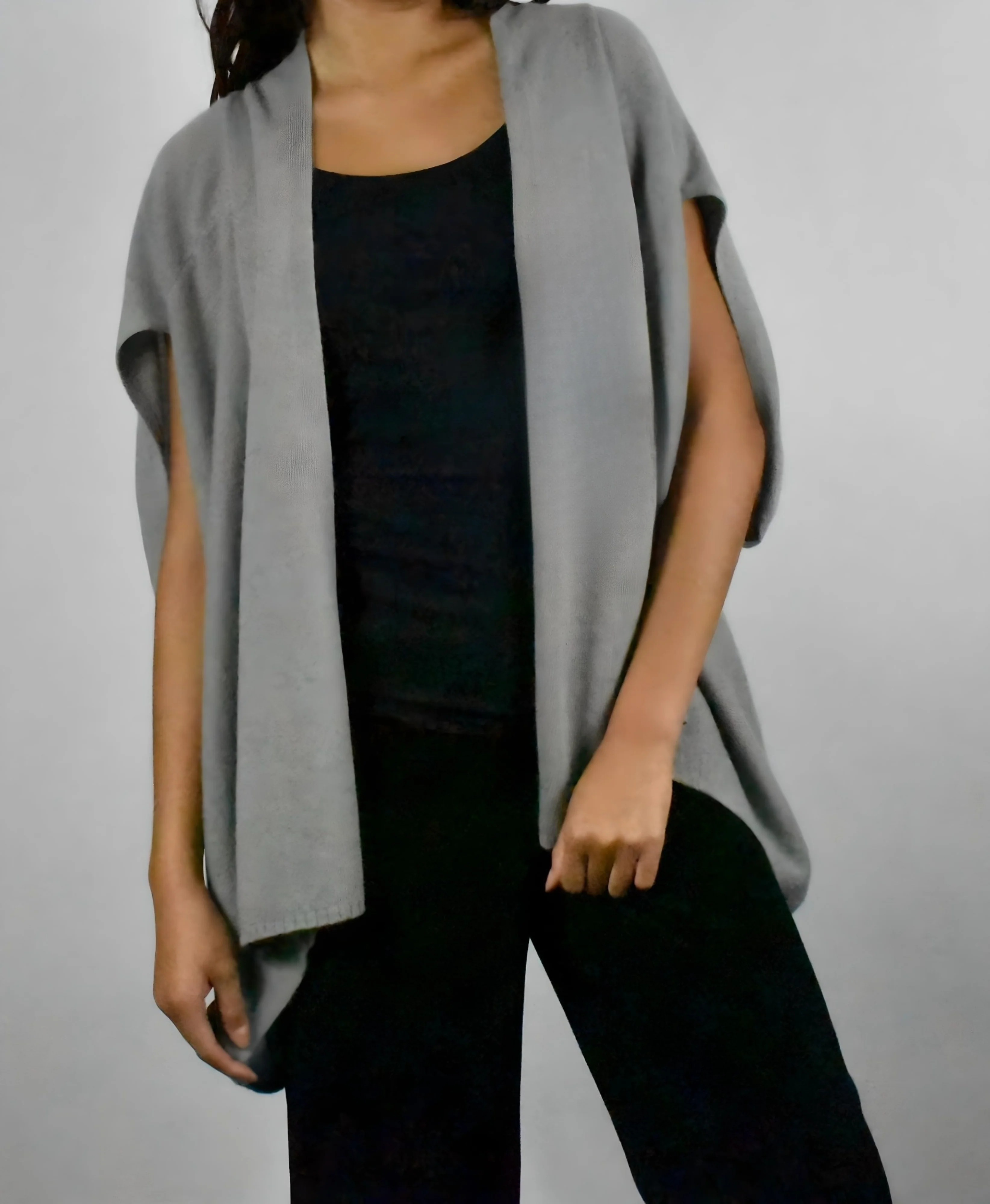 100% Premium Cashmere Cocoon Cardigan - Image 8