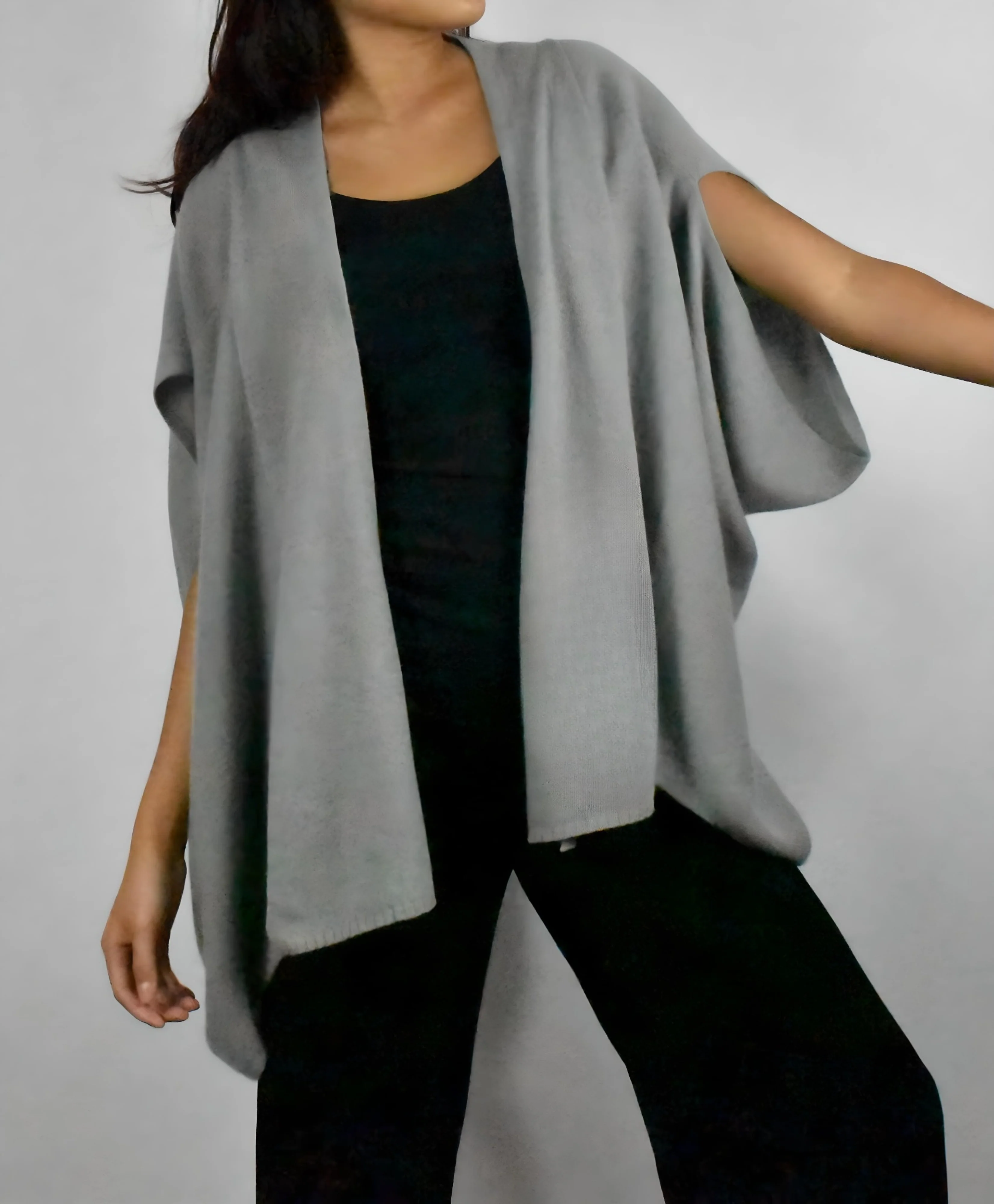 100% Premium Cashmere Cocoon Cardigan - Image 9